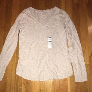 Old navy gray long sleeve medium